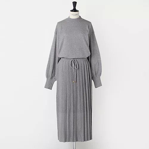 【トゥエルブクローゼット/12closet】の【洗える】モックネック&プリーツスカート ニットセットアップ インテリア・キッズ・メンズ・レディースファッション・服の通販 founy(ファニー) https://founy.com/ ファッション Fashion レディースファッション WOMEN セットアップ Setup スカート Skirt スカート Skirt プリーツスカート Pleated Skirts カフス Cuffs セットアップ Set Up プリーツ Pleats ペチコート Petticoat ボックス Box モックネック Mock Neck エレガント 上品 Elegant 洗える Washable |ID: prp329100004250894 ipo3291000000029501488