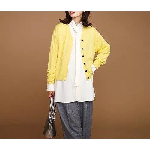 【エムセブンデイズ/M7days】の柔らかVネックカーディガン 人気、トレンドファッション・服の通販 founy(ファニー) 　ファッション　Fashion　レディースファッション　Ladies' Fashion Online　トップス・カットソー　Tops/Tshirt　カーディガン　Cardigans　Vネック　V-Neck　カーディガン　Cardigan　夏　Summer　春　Spring　other-3|ID: prp329100004250895 ipo3291000000032523003