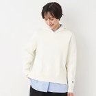 【デッサン/Dessin】の【洗える・4サイズ展開】ショート丈フーデットパーカ(XS〜L) アイボリー|ID: prp329100004250906 ipo3291000000029501546