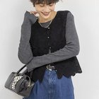 【ノーリーズ/NOLLEY'S】のサークルレース2WAYベスト 人気、トレンドファッション・服の通販 founy(ファニー) ファッション Fashion レディースファッション WOMEN アウター Coat Outerwear トップス・カットソー Tops/Tshirt ベスト/ジレ Gilets/Vests 2024年 2024 2024-2025秋冬・A/W Aw/Autumn/Winter/Fw/Fall/2024-2025 サークル Circle ジャケット Jacket ベスト Vest レース Race thumbnail ブラック|ID: prp329100004250912 ipo3291000000029501569