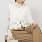 【ノーリーズ/NOLLEY'S】のサークルレース2WAYベスト 人気、トレンドファッション・服の通販 founy(ファニー) ファッション Fashion レディースファッション WOMEN アウター Coat Outerwear トップス・カットソー Tops/Tshirt ベスト/ジレ Gilets/Vests 2024年 2024 2024-2025秋冬・A/W Aw/Autumn/Winter/Fw/Fall/2024-2025 サークル Circle ジャケット Jacket ベスト Vest レース Race thumbnail オフホワイト|ID: prp329100004250912 ipo3291000000029501571