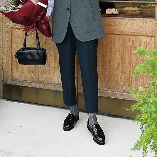 【アワーホーム/OURHOME】の【LEE別注】【洗える】裏起毛のあったかテーパードパンツ 人気、トレンドファッション・服の通販 founy(ファニー) 　ファッション　Fashion　レディースファッション　Fashion for Women　パンツ　Pants & Trousers　なめらか　Smooth, Silky Texture　ギャザー　Gathered, Ruffled　ストレッチ　Stretch, Stretchy Fabric　フォーマル　Formal, Dressy　冬　Winter / This Winter　別注　Limited Edition, Custom Order　洗える　Machine Washable　other-2|ID: prp329100004250921 ipo3291000000034757592