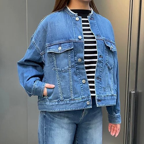 【ヘルシーデニム/Healthy Denim】の【LEE別注】【洗える】Short Cereal(デニムジャケット) 人気、トレンドファッション・服の通販 founy(ファニー) 　ファッション　Fashion　レディースファッション　Ladies' Fashion Online　アウター　Coat Outerwear　ジャケット　Jackets　デニムジャケット　Denim Jackets　カットオフ　Cut Off　ジャケット　Jacket　スウェット　Sweat　デニム　Denim　バランス　Balance　ボトム　Bottom　人気　Popularity　別注　Special Order　定番　Standard　洗える　Washable　other-3|ID: prp329100004250957 ipo3291000000031575403
