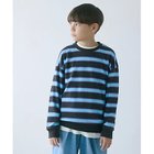 【グリーンレーベルリラクシング/green label relaxing / UNITED ARROWS / KIDS】のボーダー 裏毛 プルオーバー / キッズ 140cm-160cm DK.GRAY|ID: prp329100004251022 ipo3291000000029502137