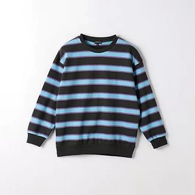 【グリーンレーベルリラクシング/green label relaxing / UNITED ARROWS / KIDS】 ボーダー 裏毛 プルオーバー / キッズ 100cm-130cm人気、トレンドファッション・服の通販 founy(ファニー) ファッション Fashion キッズファッション KIDS トップス・カットソー Tops/Tees/Kids デニム Denim バルーン Balloon ボトム Bottom ボーダー Border |ID:prp329100004251023