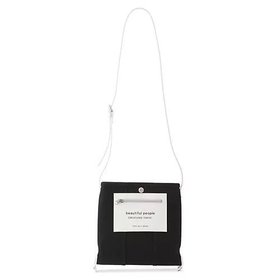 【ビューティフル ピープル/beautiful people】 lining logo pocket mini shoulder bag人気、トレンドファッション・服の通販 founy(ファニー) ファッション Fashion レディースファッション WOMEN バッグ Bag 2025年 2025 ショルダー Shoulder シンプル Simple フォルム Form ラップ Wrap |ID:prp329100004254898