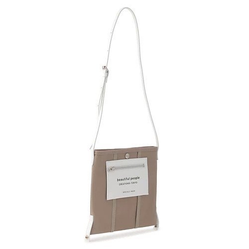 【ビューティフル ピープル/beautiful people】のlining logo pocket mini shoulder bag 人気、トレンドファッション・服の通販 founy(ファニー) 　ファッション　Fashion　レディースファッション　WOMEN　バッグ　Bag　2025年　2025　2025春夏・S/S　Ss,Spring/Summer,2025　ショルダー　Shoulder　シンプル　Simple　フォルム　Form　ラップ　Wrap　other-2|ID: prp329100004254898 ipo3291000000031716429