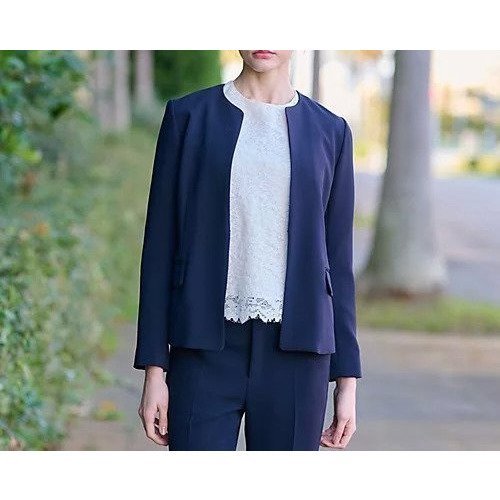 【ドレステリア/DRESSTERIOR】のノーカラージャケット インテリア・キッズ・メンズ・レディースファッション・服の通販 founy(ファニー) https://founy.com/ ファッション Fashion レディースファッション WOMEN アウター Coat Outerwear ジャケット Jackets ノーカラージャケット No Collar Leather Jackets インナー Inner コンパクト Compact ジャケット Jacket ストレッチ Stretch スマート Smart セットアップ Set Up フレア Flare フロント Front おすすめ Recommend エレガント 上品 Elegant セレモニー Ceremony |ID: prp329100004254905 ipo3291000000029545572