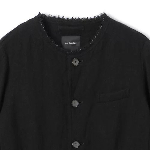 【パドカレ/pas de calais】の24AW ガーゼタンブラー千鳥柄JK 人気、トレンドファッション・服の通販 founy(ファニー) 　ファッション　Fashion　レディースファッション　Fashion for Women　2024年　2024　2024-2025秋冬・A/W　Autumn/Winter 2024–25 AW24–25　クラシカル　Classical, Vintage-Inspired　シェイプ　Shape, Slim Fit　ジャケット　Jacket, Outerwear　タンブラー　Tumbler, Travel Mug　フリンジ　Fringe, Tassel　フロント　Front, Front Design　other-3|ID: prp329100004254906 ipo3291000000031260487