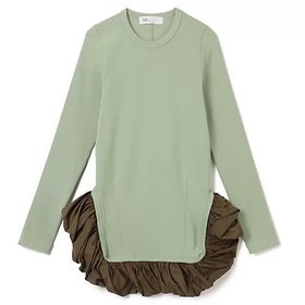 【トーガ/TOGA】のRib jersey L/S 人気、トレンドファッション・服の通販 founy(ファニー) ファッション Fashion レディースファッション WOMEN 2022年 2022 2022 春夏 S/S Ss,Spring/Summer,2022 シンプル Simple ジャージー Jersey フリル Frills 春 Spring |ID:prp329100004255814