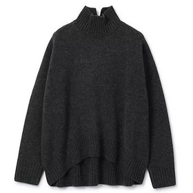 【チノ/CINOH】 WOOL OVERSIZE HI NECK KNIT人気、トレンドファッション・服の通販 founy(ファニー) ファッション Fashion レディースファッション WOMEN トップス・カットソー Tops/Tshirt ニット Knit Tops 2022年 2022 2022-2023秋冬・A/W Aw/Autumn/Winter//Fw/Fall-Winter/2022-2023 カッティング Cutting ヘムライン Hemline リラックス Relax 今季 This Season 定番 Standard |ID:prp329100004255867