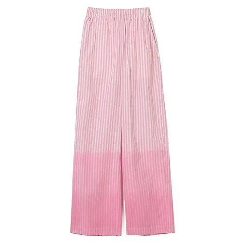 【マルニ/MARNI】のTROUSERS インテリア・キッズ・メンズ・レディースファッション・服の通販 founy(ファニー) 　ファッション　Fashion　レディースファッション　WOMEN　2022年　2022　2022 春夏 S/S　Ss,Spring/Summer,2022　ストライプ　Stripe　スリム　Slim　パジャマ　Pajamas　パステル　Pastel　今季　This Season　洗える　Washable　PINK GUMMY|ID: prp329100004256072 ipo3291000000029557775