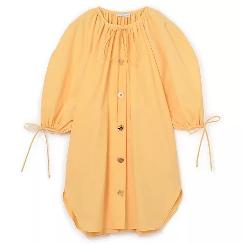 【レジーナピョウ/REJINA PYO】のSCOUT DRESS インテリア・キッズ・メンズ・レディースファッション・服の通販 founy(ファニー) 　ファッション　Fashion　レディースファッション　WOMEN　ワンピース　Dress　ドレス　Party Dresses　ギャザー　Gather　チュニック　Tunic　リボン　Ribbon　洗える　Washable　YELLOW|ID: prp329100004256133 ipo3291000000029557940