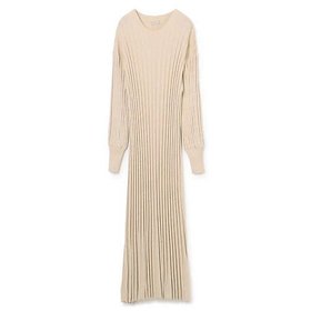 【バイ マレーネ ビルガー/BY MALENE BIRGER】 ARISARUM KNIT DRESS人気、トレンドファッション・服の通販 founy(ファニー) ファッション Fashion レディースファッション WOMEN トップス・カットソー Tops/Tshirt ニット Knit Tops ワンピース Dress ドレス Party Dresses くるぶし Ankle エレガント 上品 Elegant ドレス Dress フィット Fit |ID:prp329100004256150