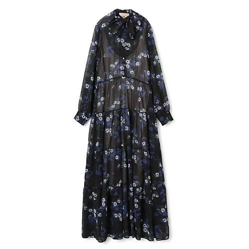 【プラン C/Plan C】のLONG DRESS 人気、トレンドファッション・服の通販 founy(ファニー) 　ファッション　Fashion　レディースファッション　WOMEN　ワンピース　Dress　ドレス　Party Dresses　2022年　2022　2022-2023秋冬・A/W　Aw/Autumn/Winter//Fw/Fall-Winter/2022-2023　インナー　Inner　ドレス　Dress　マキシ　Maxi　リボン　Ribbon　 other-1|ID: prp329100004256168 ipo3291000000029558031