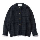 【エクラ/eclat】の金ボタンニットジャケット 人気、トレンドファッション・服の通販 founy(ファニー) ファッション Fashion レディースファッション WOMEN アウター Coat Outerwear ジャケット Jackets カーディガン Cardigan クラシカル Classical バランス Balance フロント Front モヘア Mohair 別注 Special Order thumbnail ブラック|ID: prp329100004256661 ipo3291000000029560554