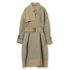 【マラミュート/MALAMUTE】のpleated trench coat 人気、トレンドファッション・服の通販 founy(ファニー) ファッション Fashion レディースファッション WOMEN アウター Coat Outerwear コート Coats トレンチコート Trench Coats エレガント 上品 Elegant ギャザー Gather フレア Flare |ID:prp329100004256709