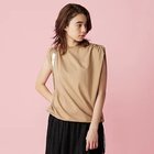 【スローン/SLOANE】のオーガニックコットン ショルダーギャザートップ ベージュ|ID: prp329100004257498 ipo3291000000036313749