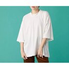 【スタジオ ニコルソン/STUDIO NICHOLSON】のBRANDED SHORT SLEEVE T SHIRT 人気、トレンドファッション・服の通販 founy(ファニー) ファッション Fashion レディースファッション Fashion for Women トップス・カットソー Cut & Sew Tops シャツ・ブラウス・オフィスカジュアル Elegant Blouses & Button-Ups ロングTシャツ・Tシャツ Longline T-Shirts & Tees コンパクト Compact, Small Size ショルダー Shoulder, Shoulder Strap ドロップ Drop Shoulder, Dropped Style thumbnail OFF WHITE|ID: prp329100004257512 ipo3291000000036032121