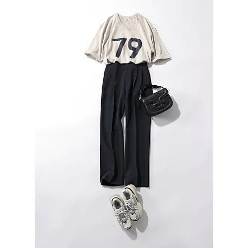 【ウーア/Uhr】の79 Football Tee 人気、トレンドファッション・服の通販 founy(ファニー) 　ファッション　Fashion　レディースファッション　Fashion for Women　フロント　Front, Front Design　other-2|ID: prp329100004257513 ipo3291000000032616878