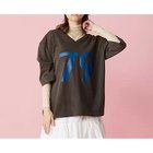 【ウーア/Uhr】の79 Football Tee 人気、トレンドファッション・服の通販 founy(ファニー) ファッション Fashion レディースファッション Fashion for Women フロント Front, Front Design thumbnail Charcoal Gray|ID: prp329100004257513 ipo3291000000034952416