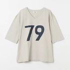 【ウーア/Uhr】の79 Football Tee 人気、トレンドファッション・服の通販 founy(ファニー) ファッション Fashion レディースファッション Fashion for Women フロント Front, Front Design thumbnail 【HPS別注】Taupe|ID: prp329100004257513 ipo3291000000036032143