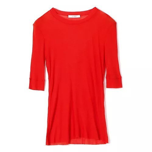 【チノ/CINOH】のTENCEL CASHMERE RIB T-SHIRT インテリア・キッズ・メンズ・レディースファッション・服の通販 founy(ファニー) https://founy.com/ ファッション Fashion レディースファッション WOMEN トップス・カットソー Tops/Tshirt シャツ/ブラウス Shirts/Blouses ロング / Tシャツ T-Shirts インナー Inner カシミヤ Cashmere シルク Silk シンプル Simple ダブル Double テレコ Tereko |ID: prp329100004257517 ipo3291000000029569415