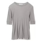 【チノ/CINOH】のTENCEL CASHMERE RIB T-SHIRT 人気、トレンドファッション・服の通販 founy(ファニー) ファッション Fashion レディースファッション WOMEN トップス・カットソー Tops/Tshirt シャツ/ブラウス Shirts/Blouses ロング / Tシャツ T-Shirts インナー Inner カシミヤ Cashmere シルク Silk シンプル Simple ダブル Double テレコ Tereko thumbnail C.GRAY|ID: prp329100004257517 ipo3291000000029569417