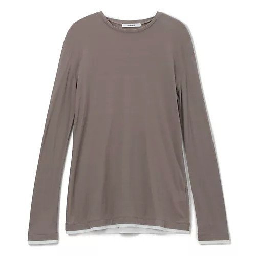 【スローン/SLOANE】のリブジャージー 長袖インナー インテリア・キッズ・メンズ・レディースファッション・服の通販 founy(ファニー) https://founy.com/ ファッション Fashion レディースファッション Ladies' Fashion Online トップス・カットソー Tops/Tshirt おすすめ Recommend インナー Inner エレガント 上品 Elegant カットソー Cut And Sew シアー Sheer シンプル Simple プリント Print 長袖 Long Sleeve |ID: prp329100004257523 ipo3291000000032616997