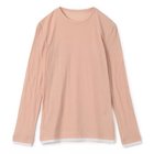 【スローン/SLOANE】のリブジャージー 長袖インナー 人気、トレンドファッション・服の通販 founy(ファニー) ファッション Fashion レディースファッション Fashion for Women トップス・カットソー Cut & Sew Tops おすすめ Recommended / Our Picks インナー Innerwear エレガント 上品 Elegant カットソー Cut and Sewn Top シアー Sheer, See-Through シンプル Simple, Minimal プリント Print, Printed Pattern 長袖 Long Sleeve, Full Sleeve thumbnail ペールオレンジ|ID: prp329100004257523 ipo3291000000034155658