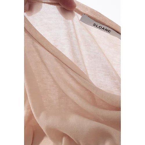 【スローン/SLOANE】のリブジャージー 長袖インナー 人気、トレンドファッション・服の通販 founy(ファニー) 　ファッション　Fashion　レディースファッション　Fashion for Women　トップス・カットソー　Cut & Sew Tops　おすすめ　Recommended / Our Picks　インナー　Innerwear　エレガント 上品　Elegant　カットソー　Cut and Sewn Top　シアー　Sheer, See-Through　シンプル　Simple, Minimal　プリント　Print, Printed Pattern　長袖　Long Sleeve, Full Sleeve　other-3|ID: prp329100004257523 ipo3291000000034155660