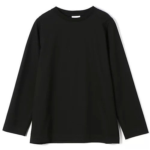 【チノ/CINOH】のREFINA LONG SLEEVE T-SHIRT インテリア・キッズ・メンズ・レディースファッション・服の通販 founy(ファニー) 　ファッション　Fashion　レディースファッション　Fashion for Women　トップス・カットソー　Cut & Sew Tops　シャツ・ブラウス・オフィスカジュアル　Elegant Blouses & Button-Ups　ロングTシャツ・Tシャツ　Longline T-Shirts & Tees　エレガント 上品　Elegant　定番　Standard, Basic Item　BLACK|ID: prp329100004257526 ipo3291000000033139676
