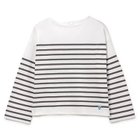 【オーシバル/ORCIVAL】のWIDE BODY BOAT NECK P.O. WHITE×STEEL GREY|ID: prp329100004257527 ipo3291000000036279652