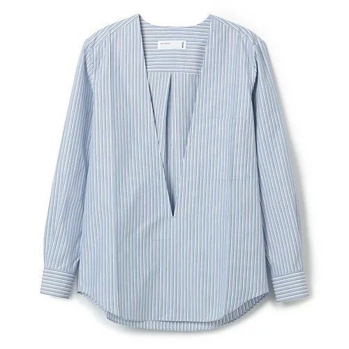 【トーガ/TOGA】のDeep v-neck shirt 人気、トレンドファッション・服の通販 founy(ファニー) 　ファッション　Fashion　レディースファッション　WOMEN　トップス・カットソー　Tops/Tshirt　シャツ/ブラウス　Shirts/Blouses　Vネック　V-Neck　2023年　2023　2023春夏・S/S　Ss,Spring/Summer,2023　洗える　Washable　 other-1|ID: prp329100004257597 ipo3291000000029569635