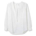 【トーガ/TOGA】のDeep v-neck shirt 人気、トレンドファッション・服の通販 founy(ファニー) ファッション Fashion レディースファッション WOMEN トップス・カットソー Tops/Tshirt シャツ/ブラウス Shirts/Blouses Vネック V-Neck 2023年 2023 2023春夏・S/S Ss,Spring/Summer,2023 洗える Washable thumbnail white|ID: prp329100004257597 ipo3291000000029569637