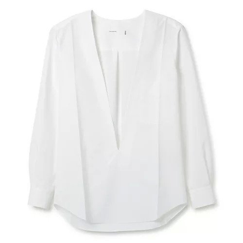 【トーガ/TOGA】のDeep v-neck shirt インテリア・キッズ・メンズ・レディースファッション・服の通販 founy(ファニー) 　ファッション　Fashion　レディースファッション　WOMEN　トップス・カットソー　Tops/Tshirt　シャツ/ブラウス　Shirts/Blouses　Vネック　V-Neck　2023年　2023　2023春夏・S/S　Ss,Spring/Summer,2023　洗える　Washable　white|ID: prp329100004257597 ipo3291000000029569637