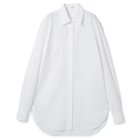 【ザ ロウ/THE ROW】のDERICA SHIRT 人気、トレンドファッション・服の通販 founy(ファニー) ファッション Fashion レディースファッション WOMEN トップス・カットソー Tops/Tshirt シャツ/ブラウス Shirts/Blouses 2023年 2023 2023-2024秋冬・A/W Aw/Autumn/Winter//Fw/Fall-Winter/2023-2024 ジャケット Jacket フロント Front モダン Modern ラウンド Round 洗える Washable thumbnail WHITE|ID: prp329100004257604 ipo3291000000029569651