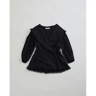 【シンゾーン/Shinzone】のCACHE COUER BLOUSE 人気、トレンドファッション・服の通販 founy(ファニー) ファッション Fashion レディースファッション WOMEN ギャザー Gather フェミニン Feminine レース Race 羽織 Haori thumbnail BLACK|ID: prp329100004257626 ipo3291000000029569712