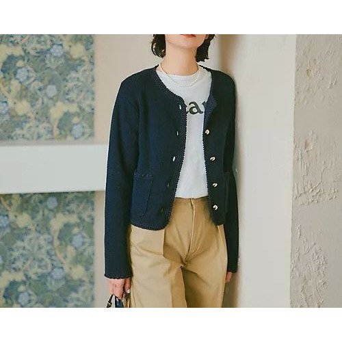 【シンゾーン/Shinzone】のBOUCLE KNIT JACKET 人気、トレンドファッション・服の通販 founy(ファニー) 　ファッション　Fashion　レディースファッション　WOMEN　アウター　Coat Outerwear　ジャケット　Jackets　トップス・カットソー　Tops/Tshirt　ニット　Knit Tops　オケージョン　Occasion　かぎ針　Crochet　カーディガン　Cardigan　コレクション　Collection　コンパクト　Compact　シルバー　Silver　ジャケット　Jacket　スカーフ　Scarf　デニム　Denim　トリミング　Trimming　ドット　Dot　バランス　Balance　フィット　Fit　フォルム　Form　フォーマル　Formal　ボーダー　Border　別注　Special Order　ミックス　Mix　other-2|ID: prp329100004257647 ipo3291000000031280819