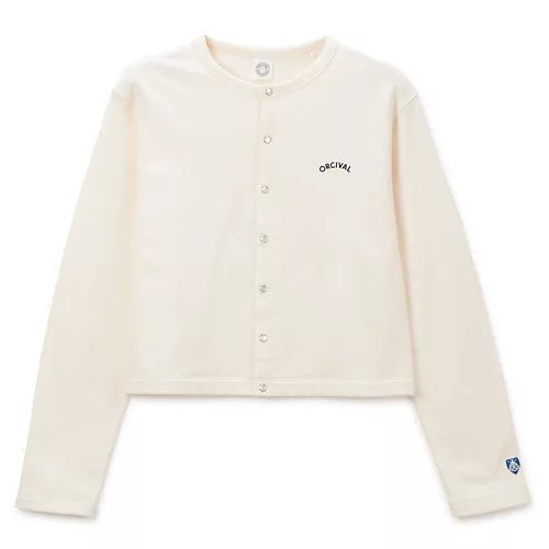 【オーシバル/ORCIVAL】のCREW NECK CARDIGAN インテリア・キッズ・メンズ・レディースファッション・服の通販 founy(ファニー) 　ファッション　Fashion　レディースファッション　WOMEN　トップス・カットソー　Tops/Tshirt　カーディガン　Cardigans　ECRU|ID: prp329100004257659 ipo3291000000031715202