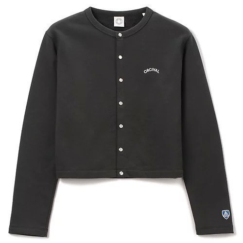 【オーシバル/ORCIVAL】のCREW NECK CARDIGAN インテリア・キッズ・メンズ・レディースファッション・服の通販 founy(ファニー) 　ファッション　Fashion　レディースファッション　WOMEN　トップス・カットソー　Tops/Tshirt　カーディガン　Cardigans　BLACK|ID: prp329100004257659 ipo3291000000031715203