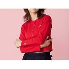 【オーシバル/ORCIVAL】のCREW NECK CARDIGAN 人気、トレンドファッション・服の通販 founy(ファニー) ファッション Fashion レディースファッション Fashion for Women トップス・カットソー Cut & Sew Tops カーディガン・羽織り Layered Style Cardigans thumbnail RED|ID: prp329100004257659 ipo3291000000034617539