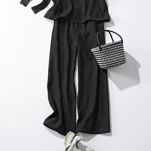 【ティッカ/TICCA】のドットエンブロイダリーパンツ 人気、トレンドファッション・服の通販 founy(ファニー) 　ファッション　Fashion　レディースファッション　WOMEN　パンツ　Pants　オーガンジー　Organdy　シアー　Sheer　ドット　Dot　バランス　Balance　リラックス　Relax　other-2|ID: prp329100004257762 ipo3291000000032086887