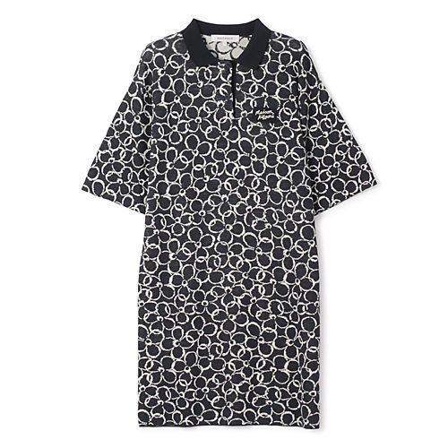 【メゾン キツネ/MAISON KITSUNE】のABSTRACT DAISY JACQUARD POLO DRESS 人気、トレンドファッション・服の通販 founy(ファニー) 　ファッション　Fashion　レディースファッション　WOMEN　ワンピース　Dress　ドレス　Party Dresses　2024年　2024　2024春夏・S/S　Ss,Spring/Summer,2024　ジャカード　Jacquard　バランス　Balance　フェミニン　Feminine　フラワー　Flower　プリント　Print　リネン　Linen　洗える　Washable　 other-1|ID: prp329100004257892 ipo3291000000029570413