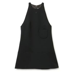 【クレージュ/COURREGES】のSLEEVELESS TWILL MINI DRESS 人気、トレンドファッション・服の通販 founy(ファニー) ファッション Fashion レディースファッション WOMEN トップス・カットソー Tops/Tshirt ワンピース Dress ドレス Party Dresses 2023年 2023 2023-2024秋冬・A/W Aw/Autumn/Winter//Fw/Fall-Winter/2023-2024 おすすめ Recommend ドレス Dress ポケット Pocket ラウンド Round 今季 This Season 台形 Trapezoid |ID:prp329100004257900