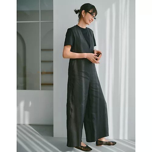 【ティッカ/TICCA】のハウンドトゥースコンビネゾン 人気、トレンドファッション・服の通販 founy(ファニー) 　ファッション　Fashion　レディースファッション　WOMEN　クラシカル　Classical　コンビネゾン　Combinaison　ハウンドトゥース　Houndstooth　ベロア　Velor　リネン　Linen　ワイド　Wide　エレガント 上品　Elegant　other-2|ID: prp329100004257927 ipo3291000000031281013