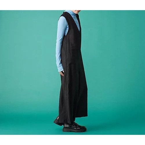 【ティッカ/TICCA】のハウンドトゥースコンビネゾン 人気、トレンドファッション・服の通販 founy(ファニー) 　ファッション　Fashion　レディースファッション　Fashion for Women　クラシカル　Classical, Vintage-Inspired　コンビネゾン　Jumpsuit, All-in-One　ハウンドトゥース　Houndstooth, Dogtooth Check　ベロア　Velour, Soft Velvet　リネン　Linen, Linen Fabric　ワイド　Wide, Wide Fit　エレガント 上品　Elegant　other-3|ID: prp329100004257927 ipo3291000000034898708