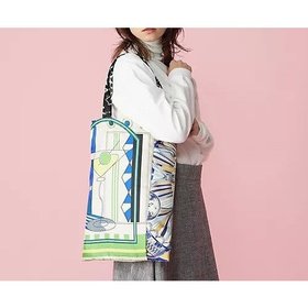 【マニプリ/manipuri】 【HPS別注】スカーフトートバッグ人気、トレンドファッション・服の通販 founy(ファニー) ファッション Fashion レディースファッション Fashion for Women バッグ Bags プリント Print, Printed Pattern 別注 Limited Edition, Custom Order |ID:prp329100004257994