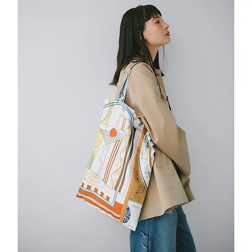 【マニプリ/manipuri】の【HPS別注】スカーフトートバッグ 人気、トレンドファッション・服の通販 founy(ファニー) 　ファッション　Fashion　レディースファッション　Fashion for Women　バッグ　Bags　プリント　Print, Printed Pattern　別注　Limited Edition, Custom Order　other-3|ID: prp329100004257994 ipo3291000000033143350