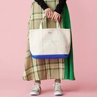 【オーシバル/ORCIVAL】のTOTE BAG MEDIUM ECRU&#215;ULTRAMARINE|ID:prp329100004257996